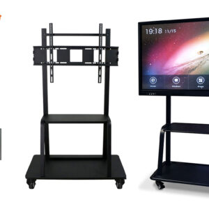 Soporte de pantallas Móvil Basic Negro *